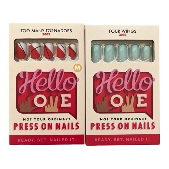 Hello Love Press On Nails Full Sets of 24 NIB - Pick Your Pattern - Picture 3 of 4